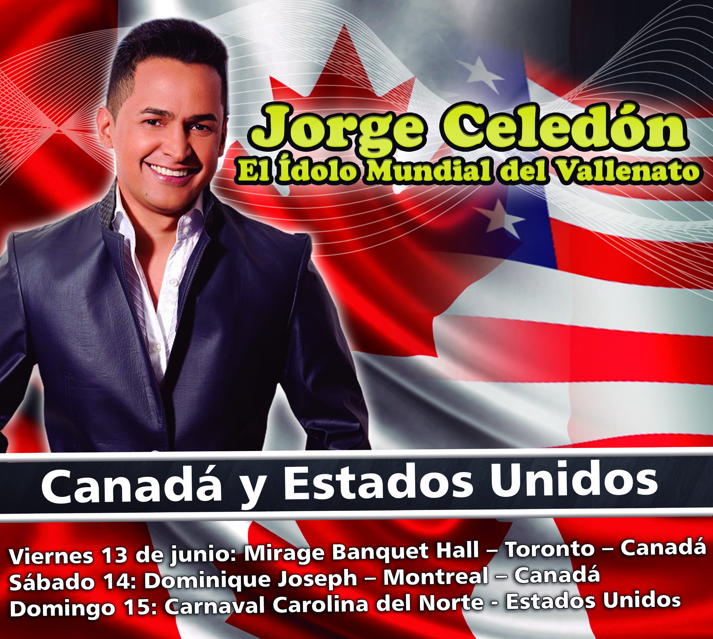 Jorge Celedón en Canadá y Estados Unidos