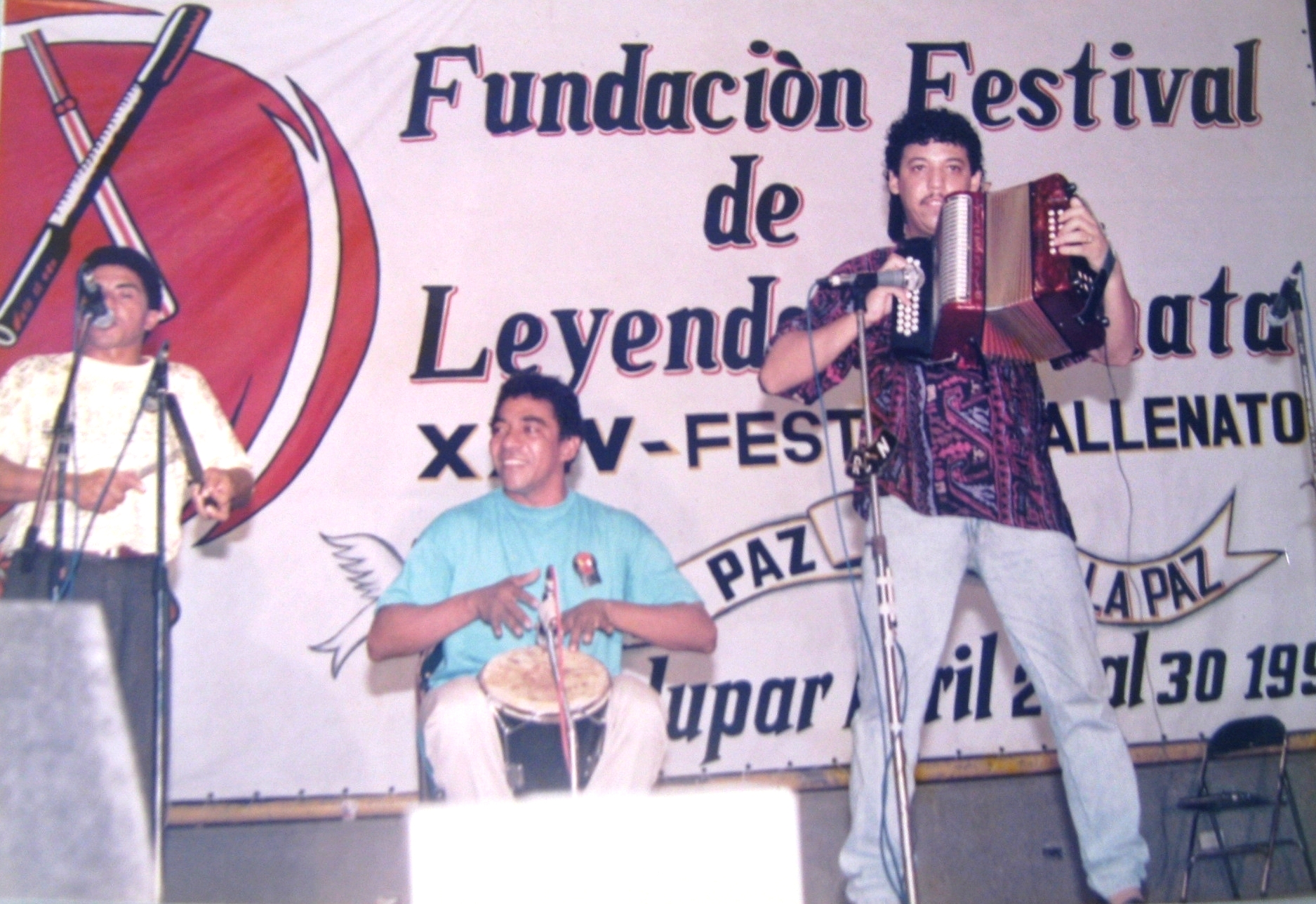 Juancho Rois, Festival Vallenato 1991.- Foto Fundación FLV